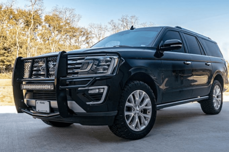 Ranch Hand GGF19HBL1C 2018-2024 Ford Expedition Legend Series Grille Guard With Camera