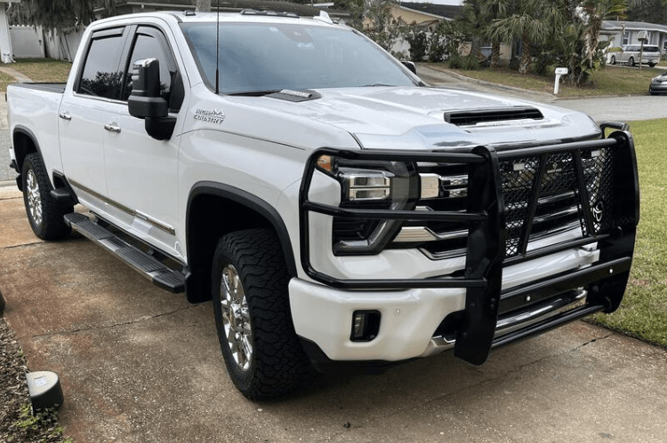 Ranch Hand GGC241BL1 2020-2025 Chevy Silverado 2500HD/3500HD Legend Series Grille Guard (Fits to Diesel)