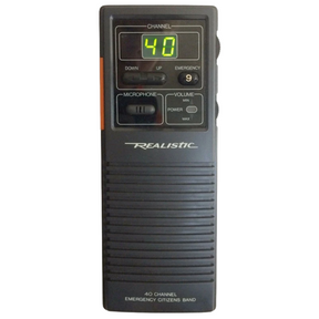 Realistic Handheld 40 Channel Emergency Citizens Band Radio TekShack