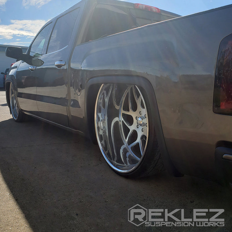 2014-2018 Silverado Sierra Rear Coil Over Conversion Kit 3 Link Wishbone For Billet Wheels