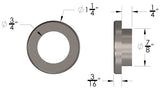 Repair Weld Washer 3/4" 6 Pack