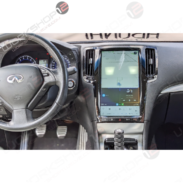 Infiniti G37 2007-2013 Workshop 12 Tesla-Style Screen Workshop 12