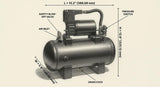 Bullet Air Horn Kit HornBlasters