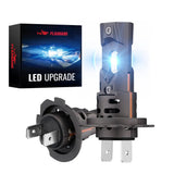 S2 H7 60W 6500K 24000LMWhite IP67 LED Headlight Bulbs 2Pcs