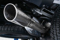 4" Cat Back, Single Side, Black Coated, Ford F-250/350 6.2L/7.3L/6.8L Super/Crew Cab 2017 - 2024