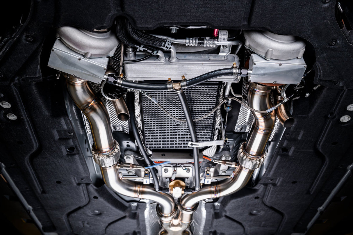 SPE Motorsport 2024+ S650 Mustang GT/Dark Horse Twin Turbo System