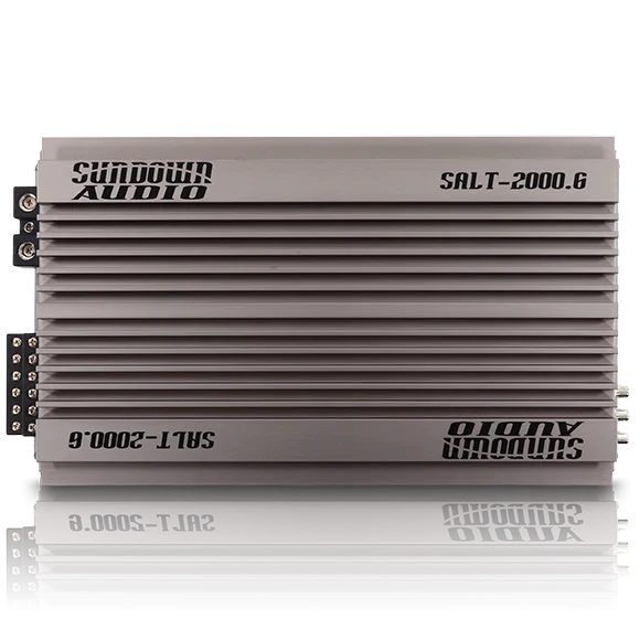 Sundown Audio SALT-2000.6 2000W Class D 6-Channel Amplifier Made In Korea Sundown Audio