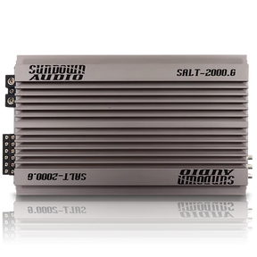 Sundown Audio SALT-2000.6 2000W Class D 6-Channel Amplifier Made In Korea Sundown Audio