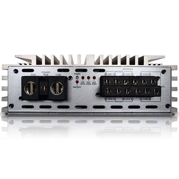 Sundown Audio SALT-2000.6 2000W Class D 6-Channel Amplifier Made In Korea Sundown Audio