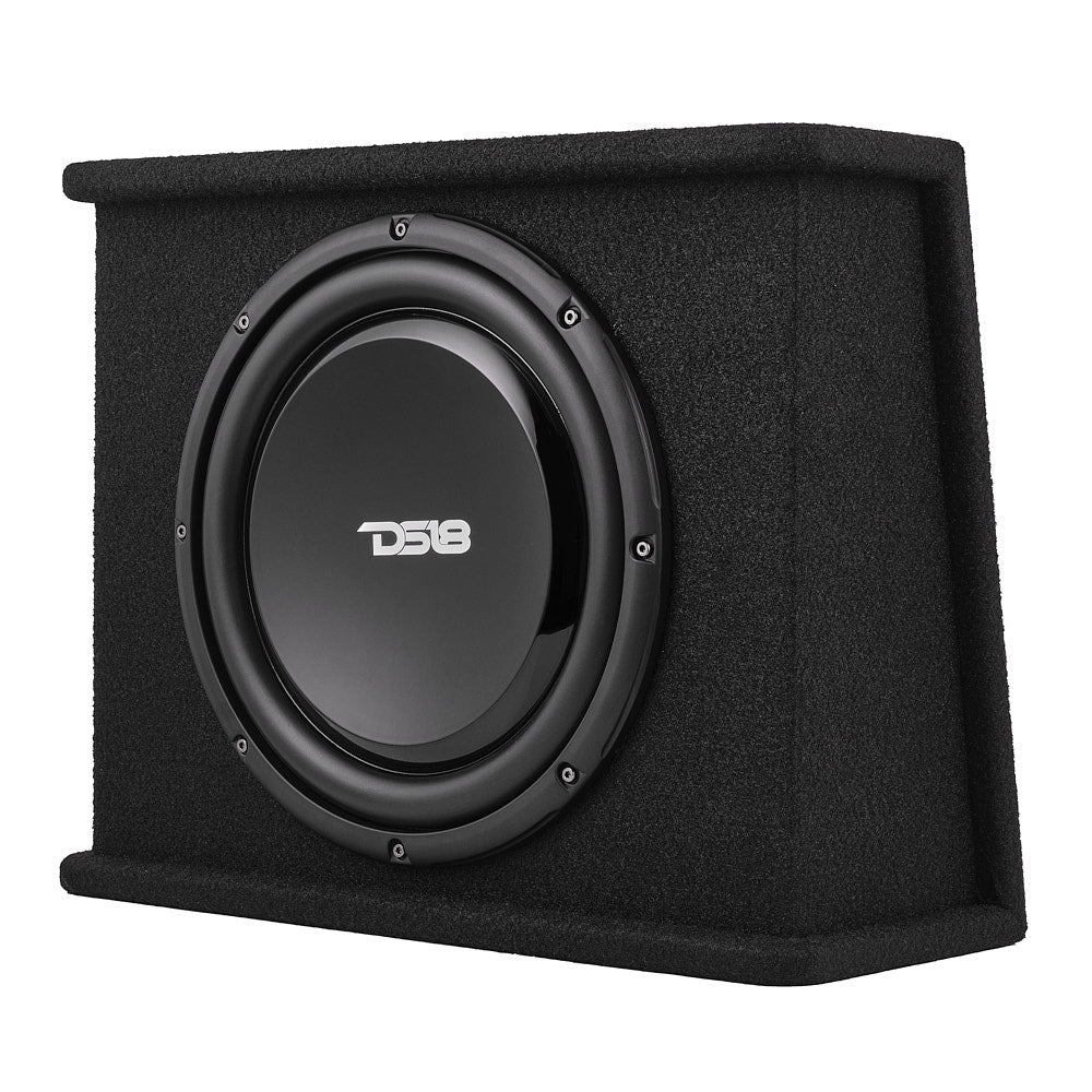 12" Loaded Amplified Shallow Subwoofer Enclosure 350 Watts Rms DS18