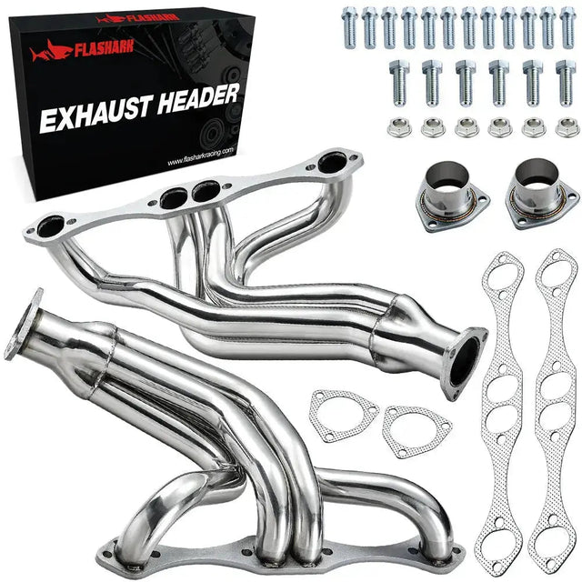 SBC Headers for 1955–1982 Chevy Corvette – Fits 5.7L Small Block V8 Flashark