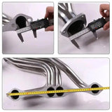 Exhaust Headers for 1955-1957 Chevy Bel Air & 1955-1982 Chevy Corvette 5.7L SBC Chassis Flashark
