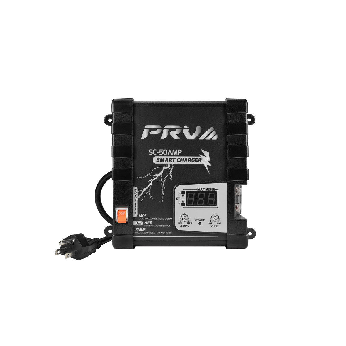 PRV Audio SC-50AMP 50 Amp Car Battery Charger Power Supply