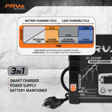 PRV Audio SC-50AMP 50 Amp Car Battery Charger Power Supply