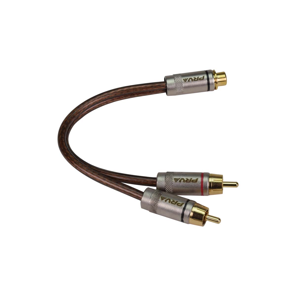 PRV Audio SC-Y1F PRO Y RCA Audio Signal Cable 6in