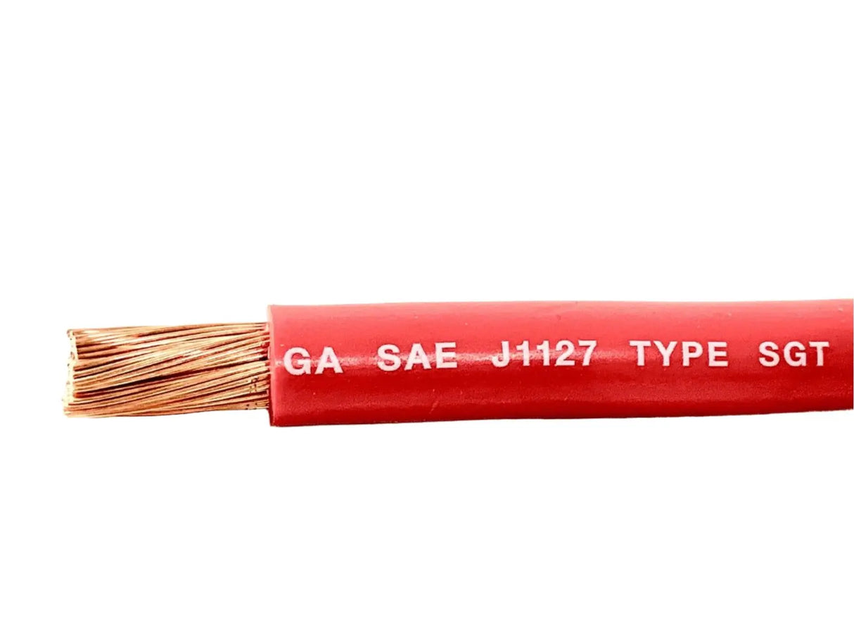 6 Gauge Battery Cable  SAE J1127 SGT Automotive Power Wire MADE IN USA (SOLD PER FOOT) ACDC