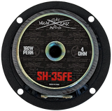 Sky High Car Audio SH-35FE | 3.5" Midrange Speaker w/ Carbon Fiber Cone (Pair) Sky High Car Audio