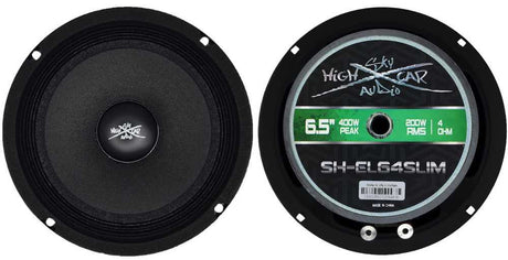 Sky High Car Audio SH-EL64 Slim 6.5" 200W RMS Midrange Speaker (Single) Sky High Car Audio