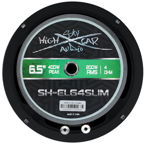 Sky High Car Audio SH-EL64 Slim 6.5" 200W RMS Midrange Speaker (Single) Sky High Car Audio