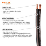 PRV Audio SKC-12AWG Speaker Wire 100ft Roll Oxygen-Free Copper