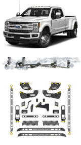 Any Level 4.5" Static Lift - Base System: F-450, Dual Rear Wheel (2017-2019) Any Level Lift