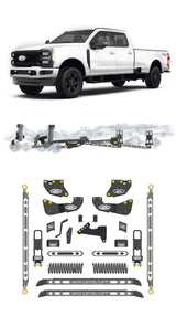 Any Level 5.5" Static Lift - Base System: F-250/F-350, Single Rear Wheel (2023+) Any Level Lift