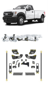 Any Level 5.5" Static Lift - Base System: F-350, Dual Rear Wheel (2020-2022) Any Level Lift