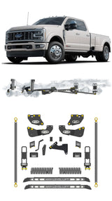 Any Level 5.5" Static Lift - Base System: F-350, Dual Rear Wheel (2023+) Any Level Lift