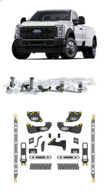 Any Level 5.5" Static Lift - Base System: F-350, Dual Rear Wheel (2023+) Any Level Lift