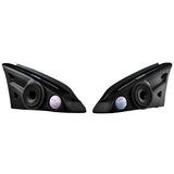 Polaris Slingshot Arm Rest Empty Enclosure With Digital Led Lights fits 2 x 6.5" Speakers  | 2015 - Current
