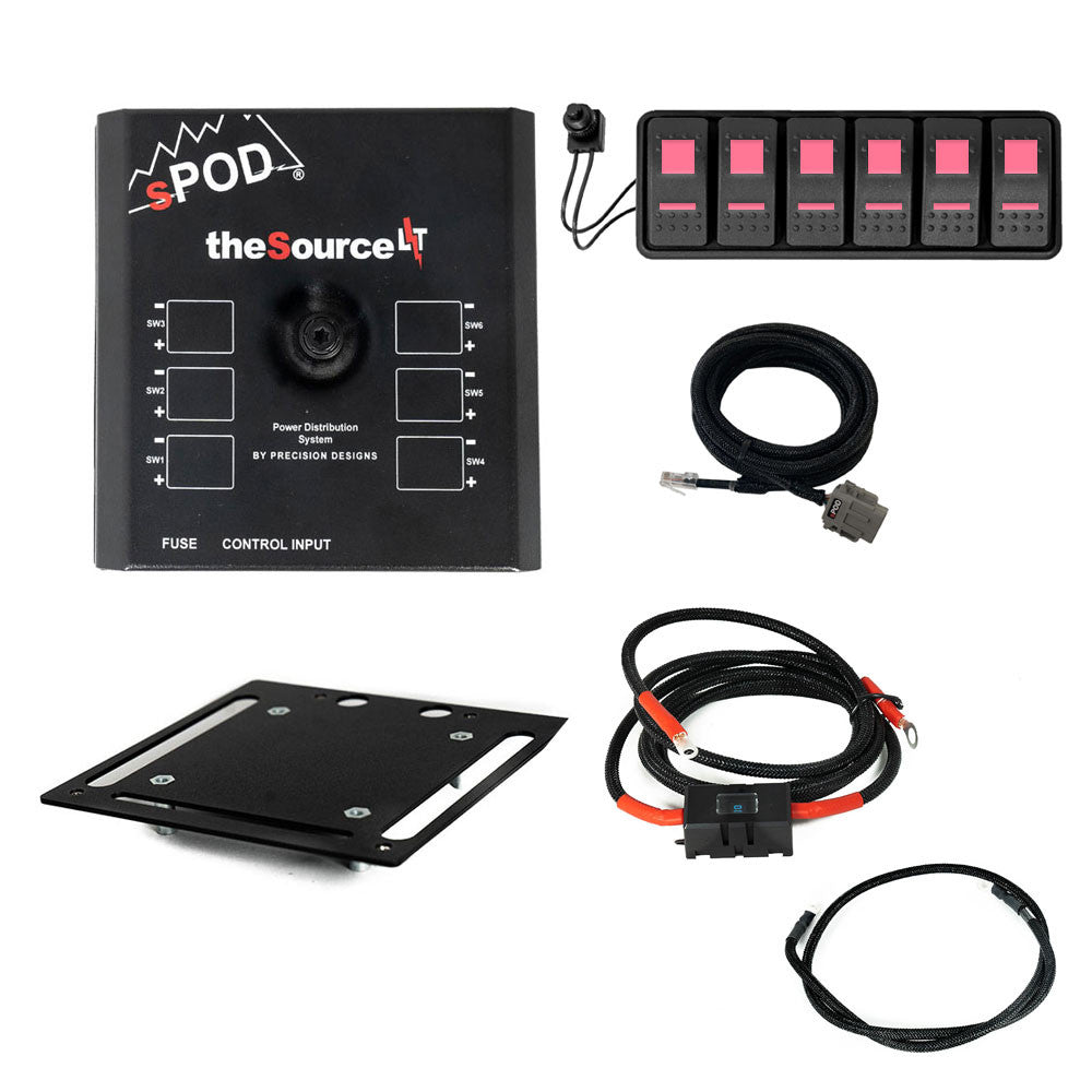 sPod SourceLT Modular Universal 6-Circuit Power Management System