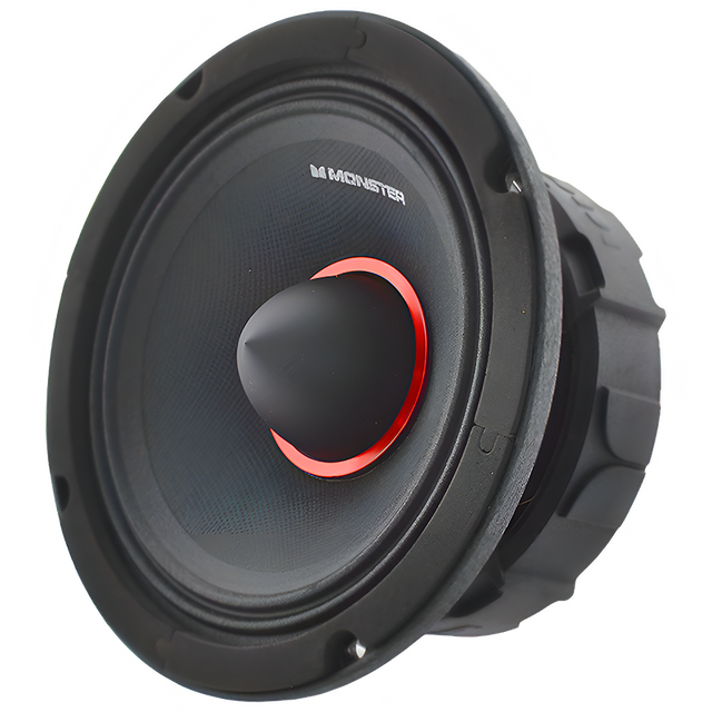 Monster SMA651 6.5″ 500W RMS Midrange Speaker 8-Ohm (Single) Monster Audio