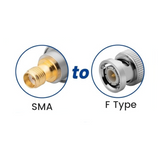 ALL SMA to BNC Adapter's 50 Ohm Gold Plated Brass Anina