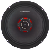 Monster SMC652 6.5" 500W RMS Coaxial Midrange Speaker 8-Ohm (Single) Monster Audio