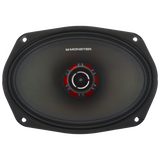 Monster SMC6902 6"x9" 600W RMS Coaxial Midrange Speaker 8-Ohm (Single) Monster Audio
