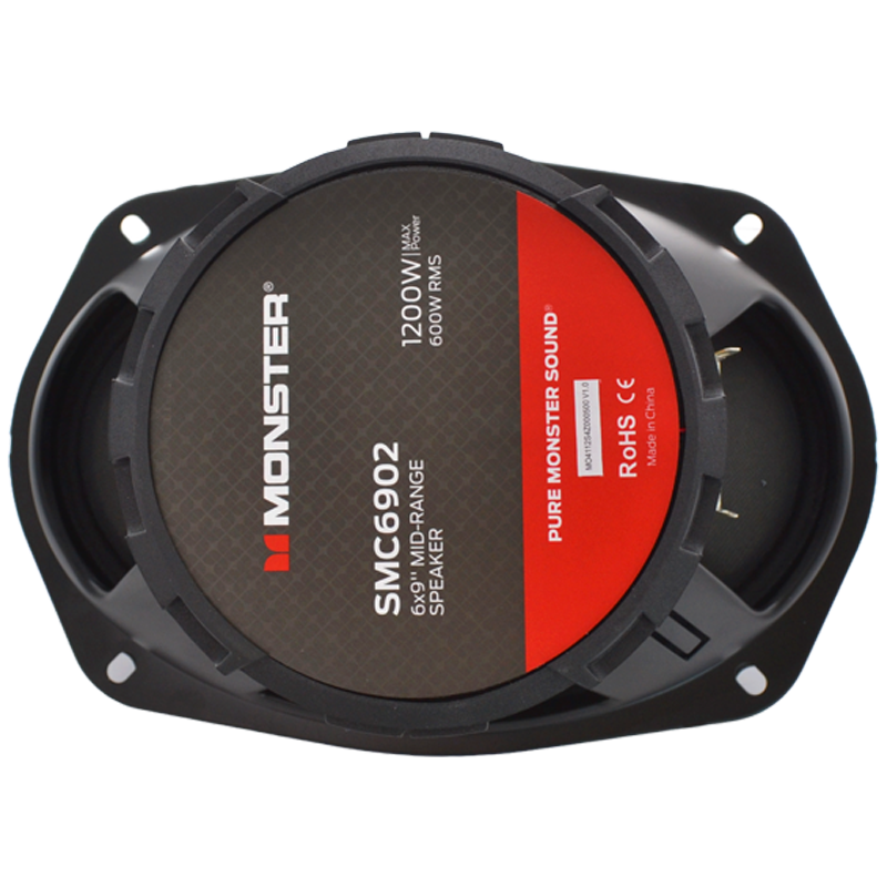 Monster SMC6902 6"x9" 600W RMS Coaxial Midrange Speaker 8-Ohm (Single) Monster Audio