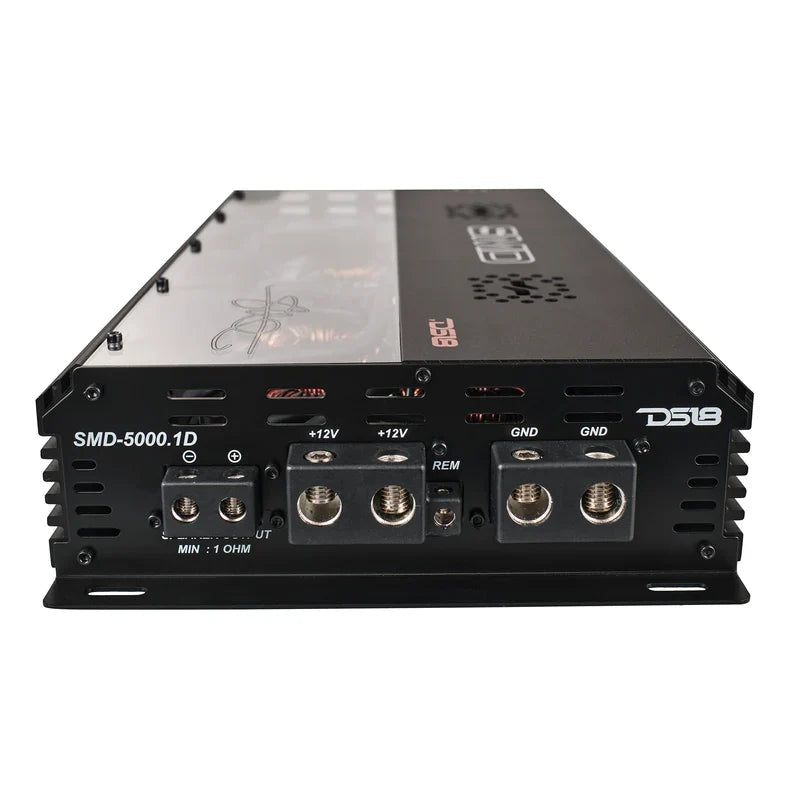 DS18 SMD-5000.1D 5000W RMS Class D Monoblock Amplifier Made In Korea DS18