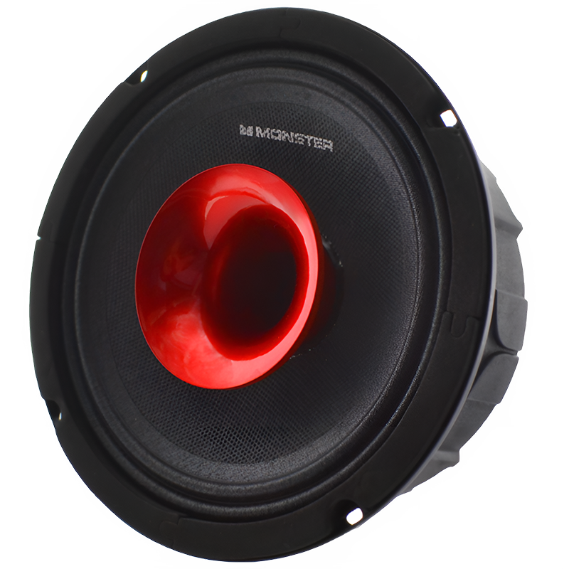 Monster SMD653 6.5" 650W RMS Midrange Speaker w/ Horn 8-Ohm (Single) Monster Audio