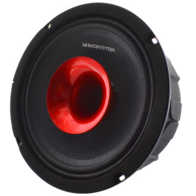 Monster SMD653 6.5" 650W RMS Midrange Speaker w/ Horn 8-Ohm (Single) Monster Audio