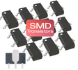 SMD Transistors 20pcs Each | S9012 2N3904 2N2222 2N5551 JTAREA