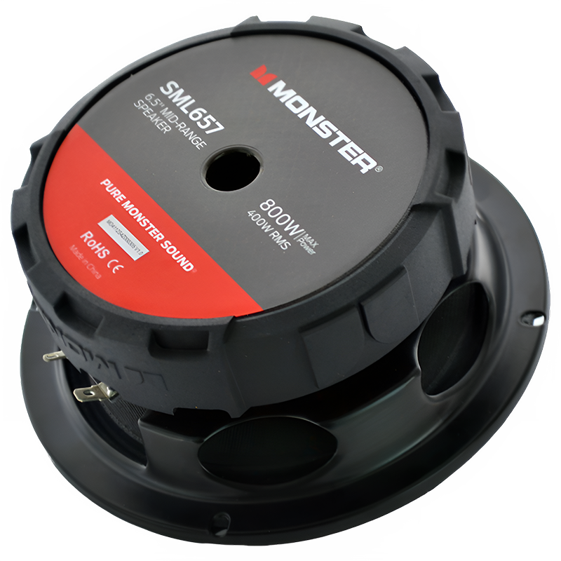 Monster SML657 6.5" 400W RMS Midrange Speaker 8-Ohm (Single) Monster Audio