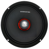 Monster SMM655 6.5" 400W RMS Midrange Speaker 8-Ohm (Single) Monster Audio