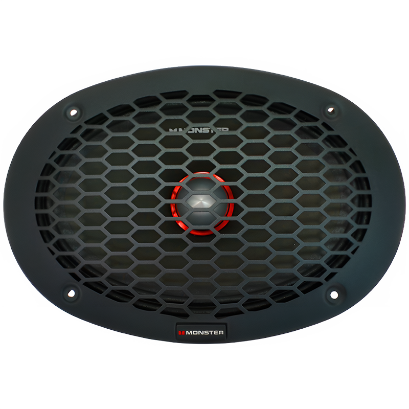 Monster SMM6905 6"×9″ 450W RMS Midrange Speaker 8-Ohm (Single) Monster Audio