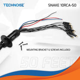 PRV SNAKE 10RCA-50 RCA Cable PRV Audio