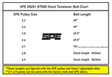 SPE 2020+ GT500 Pulley Kit with Titanium Hub & Install Tools
