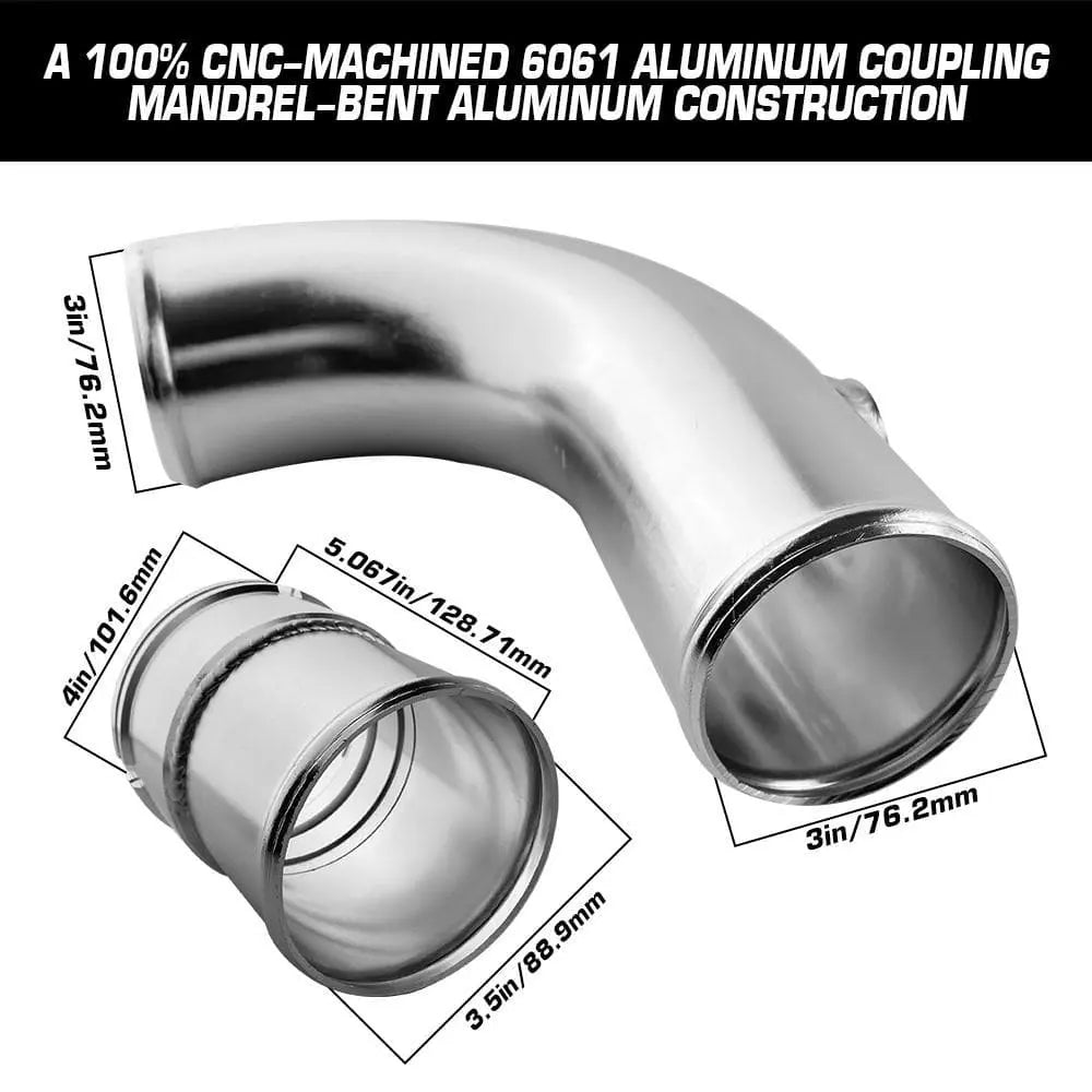 Cold Side Intercooler Pipe Kit for 2011-2019 6.7 Powerstroke Diesel Ford F250 F350 F450 | SPELAB