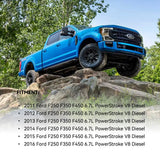 Hot Side Intercooler Pipe Kit for 2011-2016 6.7 Powerstroke Diesel Ford F250 F350 F450 | SPELAB