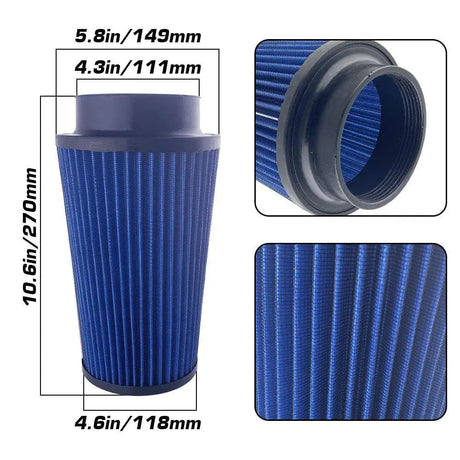 Cold Air Intake Kit For2003-2007 Dodge RAM 2500 / 3500 5.9L L6 Diesel Engine Flashark