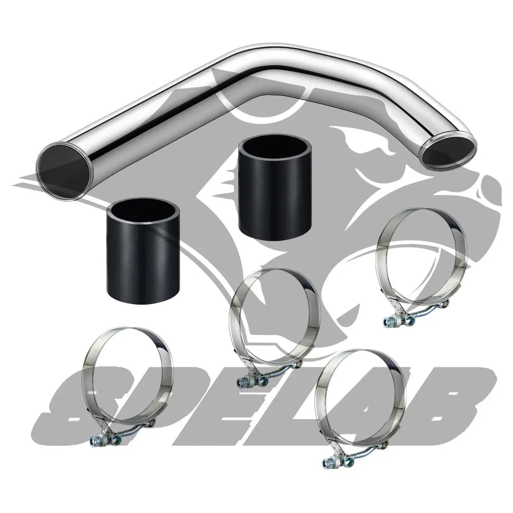 Cold Side Intercooler Pipe Kit for 2008-2010 6.4 Powerstroke Diesel Ford F250 F350 F450 F550 | SPELAB Flashark