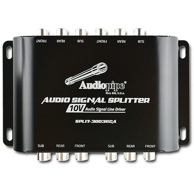 Audio Signal Splitter (SPLIT-3003RCA ) Audiopipe